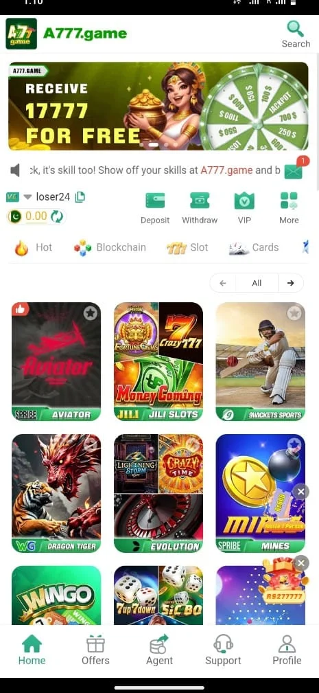 A777 Game